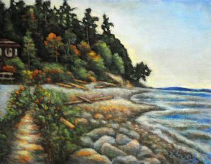 Elieen Fong: Pathway to the Beach